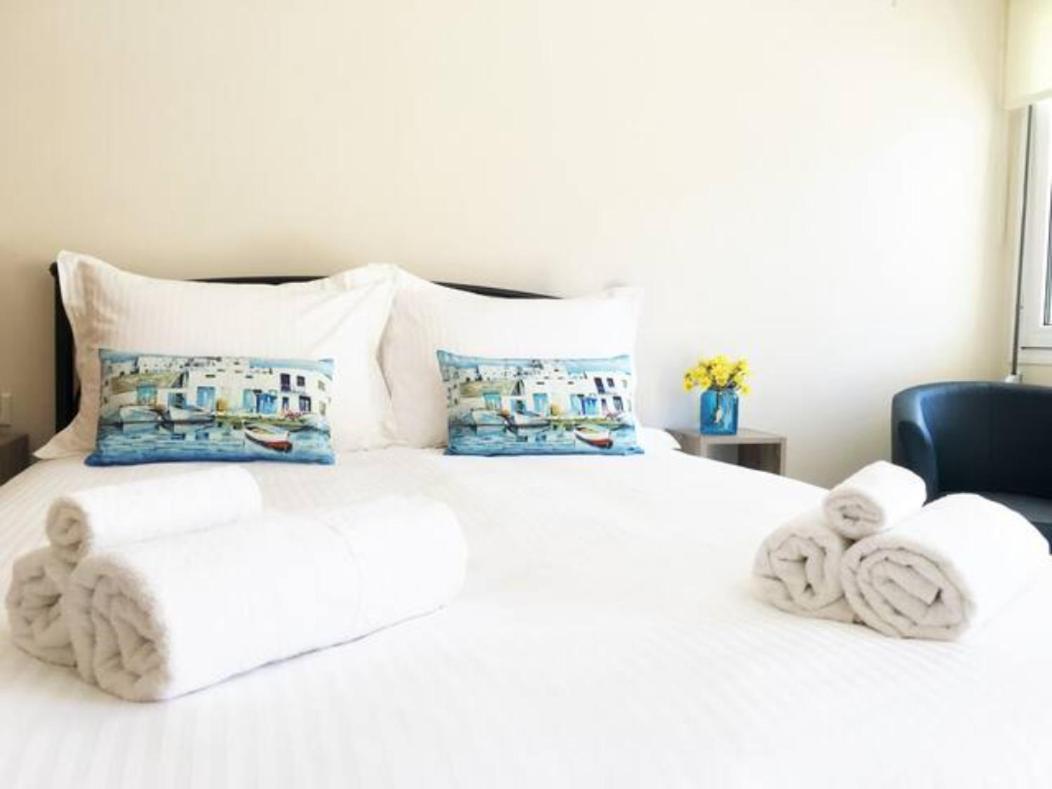 Koumpe Blue Sea View Apartment ريثيمنو المظهر الخارجي الصورة